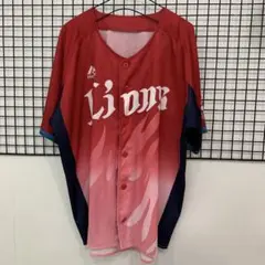 J210 LIONS応援ユニフォーム 赤/青 グラデーション