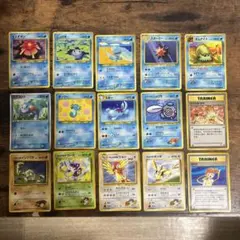 ポケモンカード 旧裏含む 15枚セット タケシ カスミ キョウ
