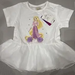 完売品！プティマイン ラプンツェル　グラフィックTシャツ　フリル　白