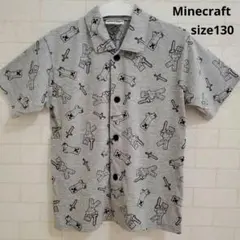 Minecraft　パジャマ上のみ　size130