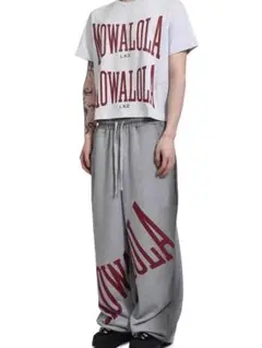 MOWALOLA STAMP JOGGERS GREY