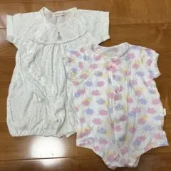 ナルミヤ Sophie la girafe 赤ちゃんの城 ロンパース 70