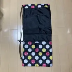 テニスラケットケース Hanna Hula ハンナフラ 収納ポケット付 新品