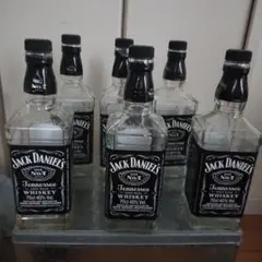 Jack Daniel's ウイスキー瓶 700ml 6本セット