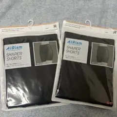 新品未開封　ユニクロ　エアリズムシェイパーショーツ　Mサイズ　2枚セット