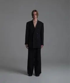 [美品]BLAYMORE'MATOI'2 Tuck Wide Slacks