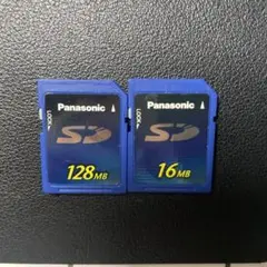 SDカード Panasonic パナソニック 128MB 16MB