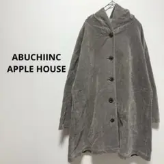 アップルハウス コーデュロイジャケット アウター オーバーサイズ フード付き 綿