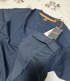 HUGO BOSS新品未使用　スナップ　ボタン　ポケット入り　メンズ tシャツM