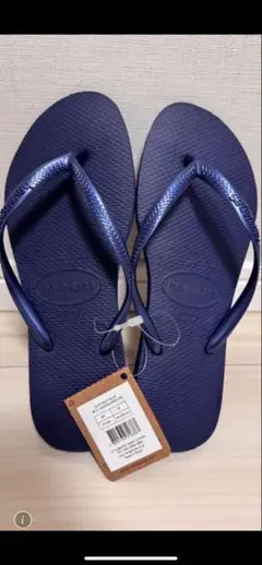 ビーチサンダル　　　Havaianas Slim Navy Blue 37/38