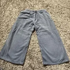 コーデュロイパンツ　キッズ140 水色
