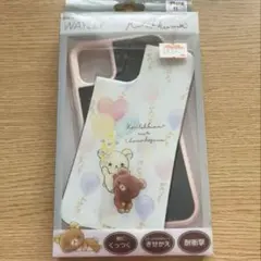 新品リラックマ耐衝撃iPhoneケース11/XR用 風船花柄 コリラックマ