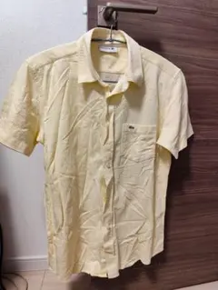 LACOSTE 半袖シャツ イエロー サイズ3