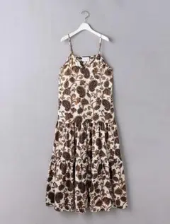 ペイズリープリント キャミソールワンピース