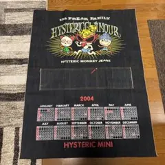 ヒステリックミニ　デニムタペストリーカレンダー