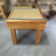とちの木　畳スツール　畳付イス ②