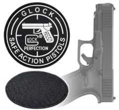 「GLOCK/グロック　ラバー製 マジックテープ式 ワッペン」jo-db