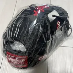 【タグ付き未使用品】一般軟式・グローブ ローリングス 内野用・大人用 ブラック