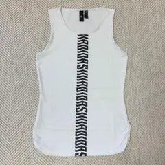 adidas ホワイト タンクトップ M