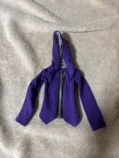 紫色フード付きドールジャケット　オビツ27スリム　ブライス男の子 美品