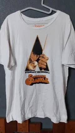 gu 時計仕掛けのオレンジ Tシャツ XL ホワイト