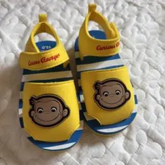 おさるのジョージ　サンダル　15.0センチ