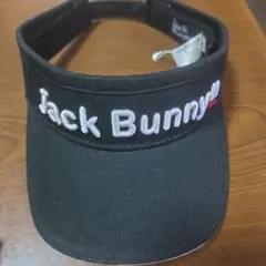 Jack Bunny!! ブラックバイザー by PEARLY GATES
