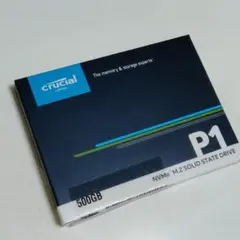 新品未開封 Crucial 500GB M.2SSD CT500P1SSD8JP
