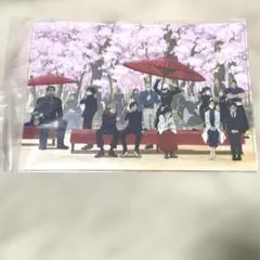 呪術廻戦展　クリアファイル　花見　集合デザイン