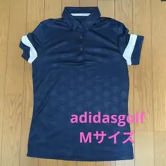 adidas ネイビー ポロシャツ