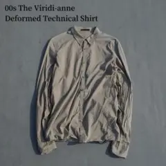 00s the viridi anne teck shirt 変形 y2k