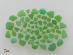 太平洋♡シーグラス (グリーン 極小〜小粒) ✱242