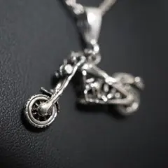 シルバー925 ネックレス ペンダント アクセサリー バイカー ハーレー バイク