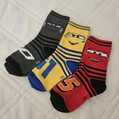 カーズ キッズ靴下 3足組 15-20cm