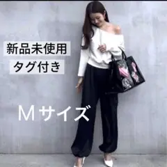 【新品タグ付き】しまむら manao オフショルプルオーバー Mサイズ