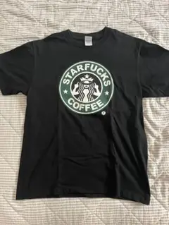 STARFUCKS COFFEE ブラック Tシャツ L