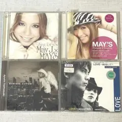 浜崎あゆみ つんく♂ MAY'S May J CD 〜中古4枚セット〜
