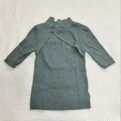 【匿名配送】MURUA チャイナタイトハーフニット