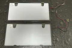 字光式ナンバー　WAP-LM2-01 ワールドオートプレート　2枚　12V 普通車用（中型LED）｜製品情報｜光るナンバープレートの