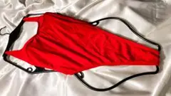 超ハイレグ ワンピース水着 ポージングスーツ レッド