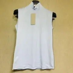 新品　UNIQLO ユニクロ　エクストラファインコットン　フライスハイネックT