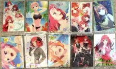 五等分の花嫁　ウエハースカード10枚