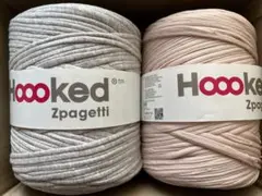 Hoooked Zpagetti グレー ピンク