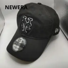 ◆1048 NEWERA　ニューヨークメッツ　ブラック　アジャスタ