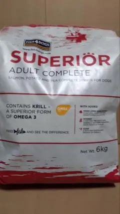 フィッシュ4ドック スーペリア アダルト 6kg