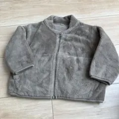 無印良品　ブラウン　フリースアウター 80サイズ