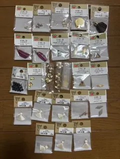 タッセルパーツ24個 ゴールド シルバー