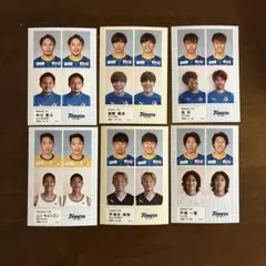 大分トリニータ ビンゴ大会 フォトカード６枚セット