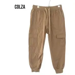 COLZA 九分丈カーゴパンツ　ウエストゴム　ジョガーパンツ　ほぼ新品