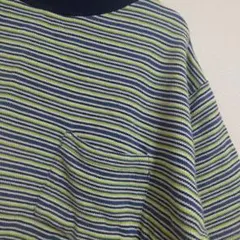 マルチボーダー*半袖Tシャツ*カジュアル*夏コーデ*Mサイズ*Lサイズ*